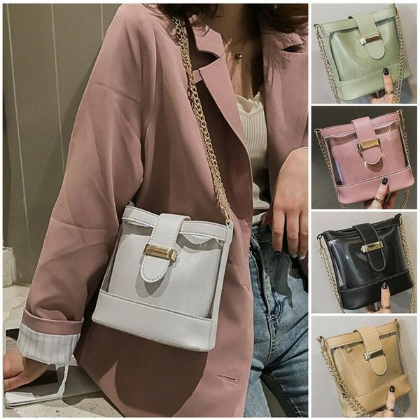 noenname женская мода пвх прозрачная сумка сумка clear jelly кошелек сцепления pu crossbody сумки tote
noenname женская мода пвх прозрачная сумка сумка clear jelly кошелек сцепления pu crossbody сумки tote