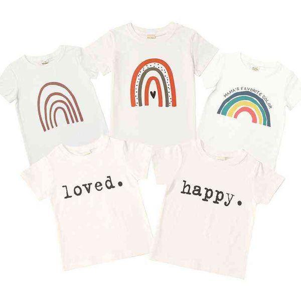 2021 new cotton kids t-shirt children summer rainbow short sleeve t-shirts for girls clothes boys t shirt baby clothing g1224, Blue
2021 new cotton kids t-shirt children summer rainbow short sleeve t-shirts for girls clothes boys t shirt baby clothing g1224, Blue