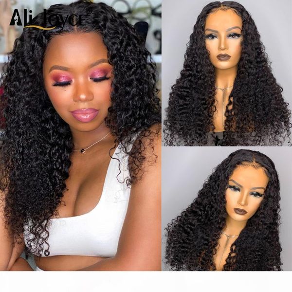 curly human hair wigs for black black women jerry curly 13x1 t part lace wig pre plucked natural color brazillian wig ali joyce, Black;brown
curly human hair wigs for black black women jerry curly 13x1 t part lace wig pre plucked natural color brazillian wig ali joyce, Black;brown