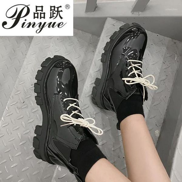 2020 new women boots shoes woman lace up gothic black platform ladies leather ankle boots women shoes fashion botas mujer1
2020 new women boots shoes woman lace up gothic black platform ladies leather ankle boots women shoes fashion botas mujer1