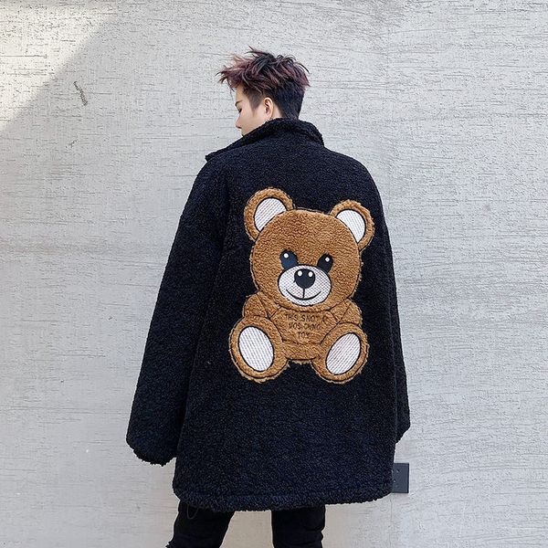 2021 men's bear graphic printed jackets autumn winter new woman korean streetwear cartoon coats thicken warm man clothing fbcs, Black;brown
2021 men's bear graphic printed jackets autumn winter new woman korean streetwear cartoon coats thicken warm man clothing fbcs, Black;brown