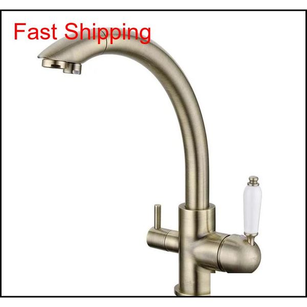 rolya rushed troditional style antique bronze kitchen faucet sink mixer tri-flow 3 way water filter tap nclce
rolya rushed troditional style antique bronze kitchen faucet sink mixer tri-flow 3 way water filter tap nclce