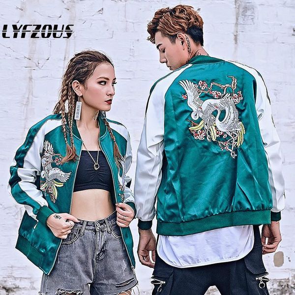 bf style embroidery bomber jacket women casual contrast color pilot jacket long sleeve basic jackets coat outerwear women, Black;brown
bf style embroidery bomber jacket women casual contrast color pilot jacket long sleeve basic jackets coat outerwear women, Black;brown