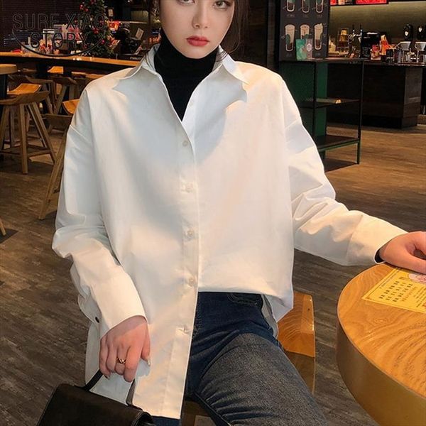 white shirt long sleeve 2020 autumn summer fashion casual loose shirts female streetwear blouse plus size korean 11187
white shirt long sleeve 2020 autumn summer fashion casual loose shirts female streetwear blouse plus size korean 11187