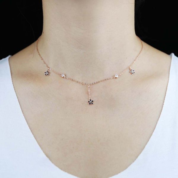 wholesale real 925 sterling silver daisy flower charm necklace minimal delicate bling cz paved enamel link chain choker necklace for women
wholesale real 925 sterling silver daisy flower charm necklace minimal delicate bling cz paved enamel link chain choker necklace for women