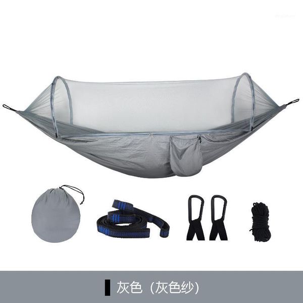 quick opening strong hammock outdoor camping hanging chair hammock anti-mosquito portable 270*140cm large sleeping1
quick opening strong hammock outdoor camping hanging chair hammock anti-mosquito portable 270*140cm large sleeping1