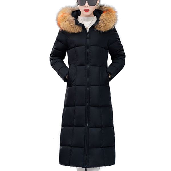 2021 down cotton jacket winter new women's coat color big fur collar long women parkas ladies loose large size overcoat a177 0y4x, Black
2021 down cotton jacket winter new women's coat color big fur collar long women parkas ladies loose large size overcoat a177 0y4x, Black