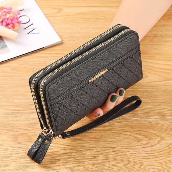 lozenge design bag women long wallet pu leather womens purse large capacity female clutch zipper wallets for women card holder, Red;black
lozenge design bag women long wallet pu leather womens purse large capacity female clutch zipper wallets for women card holder, Red;black