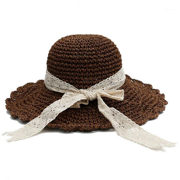 wide brim hats hat ladies summer lace bow straw outdoor travel big eaves sunscreen leisure small fresh sun tide1, Blue;gray
wide brim hats hat ladies summer lace bow straw outdoor travel big eaves sunscreen leisure small fresh sun tide1, Blue;gray