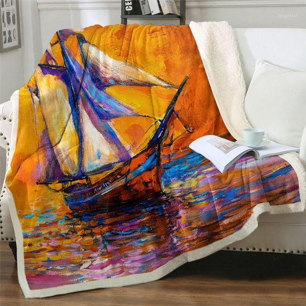 2020 new sailboat sherpa blanket oil painting custom blanket sunset seascape throw boat modern blankets1
2020 new sailboat sherpa blanket oil painting custom blanket sunset seascape throw boat modern blankets1