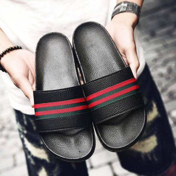 summer striped slippers women/men 36-45 size beach sandals ladies outside slides non-slip home slippers flip flops shoes x1020, Black
summer striped slippers women/men 36-45 size beach sandals ladies outside slides non-slip home slippers flip flops shoes x1020, Black