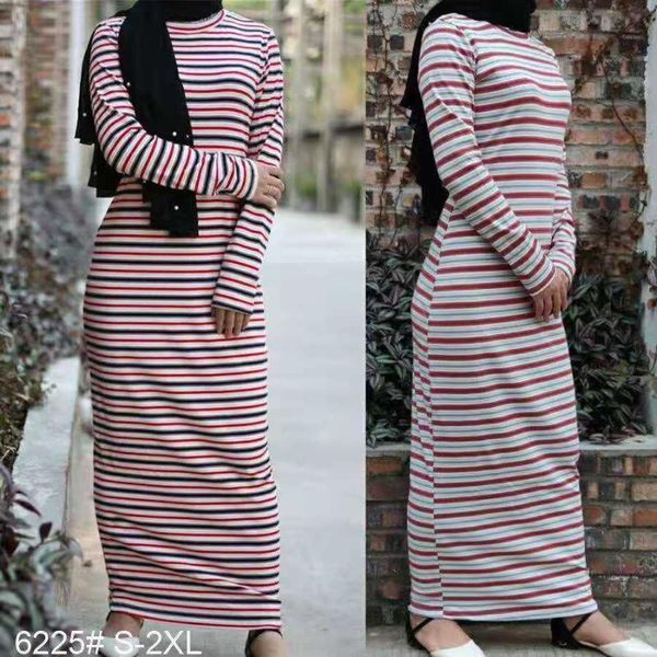 ethnic clothing muslim fashion eid mubarak stripe print turkish dress abaya for women islamic streetwear vestidos elegant inner dresses, Red
ethnic clothing muslim fashion eid mubarak stripe print turkish dress abaya for women islamic streetwear vestidos elegant inner dresses, Red