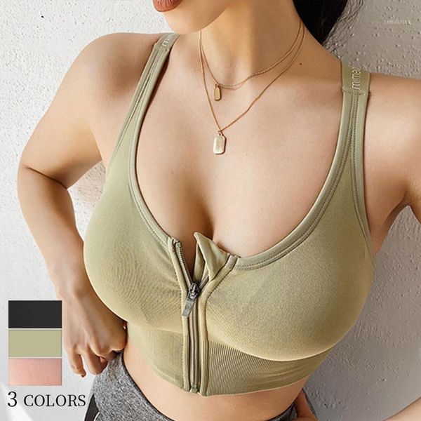 3 color front zipper sports underwear women's cross back gathered ribbon elastic fitness yoga bra zip up sports bra, White;black
3 color front zipper sports underwear women's cross back gathered ribbon elastic fitness yoga bra zip up sports bra, White;black