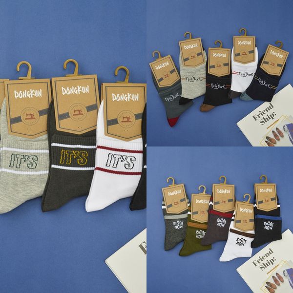autumn and winter men's sports versatile sweat wicking mid tube medium socks medium breathable striped letter men's socks liaoyuan, Black
autumn and winter men's sports versatile sweat wicking mid tube medium socks medium breathable striped letter men's socks liaoyuan, Black