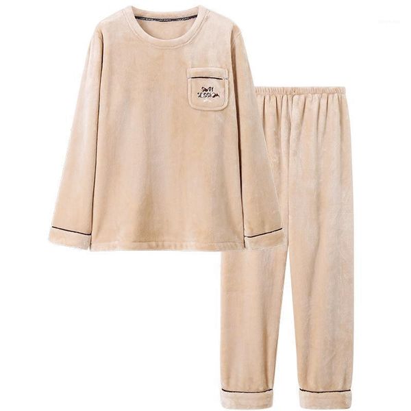 new winter warm flannel men's pyjamas long sleeve pajamas set male sleepwear coral fleece nightsuits 3xl homewear set1, Black;brown
new winter warm flannel men's pyjamas long sleeve pajamas set male sleepwear coral fleece nightsuits 3xl homewear set1, Black;brown