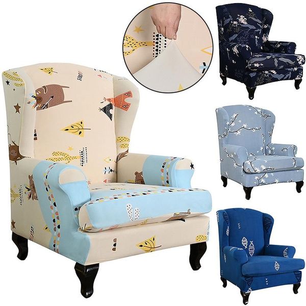 2pcs/set wing back chair cover elastic sloping armchair slipcover printed floral wingback chair covers sofa funiture protector
2pcs/set wing back chair cover elastic sloping armchair slipcover printed floral wingback chair covers sofa funiture protector