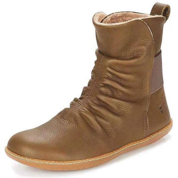 boots women pleated ankle 2021 winter women's warm plush flats woman soft leather ladies comfort footwear female shoes plus size1, Black
boots women pleated ankle 2021 winter women's warm plush flats woman soft leather ladies comfort footwear female shoes plus size1, Black