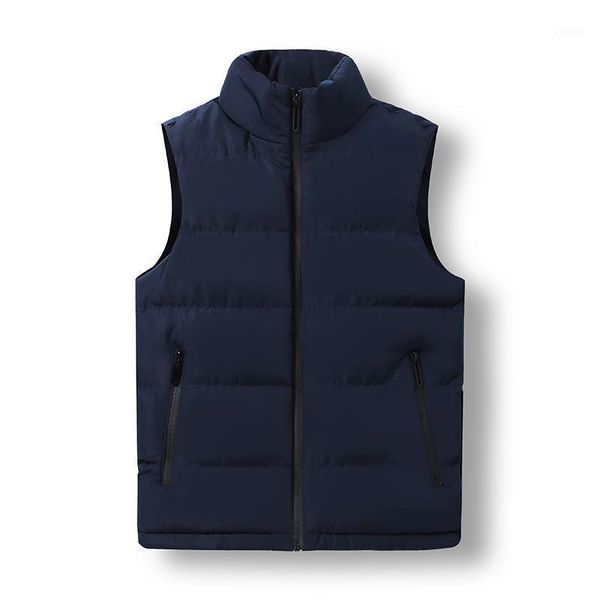 men's cotton vest winter sleeveless jacket outer wear short fan down coat trend korean student basic vest keep warm1, Black;white 
men's cotton vest winter sleeveless jacket outer wear short fan down coat trend korean student basic vest keep warm1, Black;white