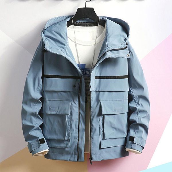 nice tide men winter jackets casual hooded coats fashion male windproof outerwear mens brand clothing blue pocket nice1, Black;brown 
nice tide men winter jackets casual hooded coats fashion male windproof outerwear mens brand clothing blue pocket nice1, Black;brown