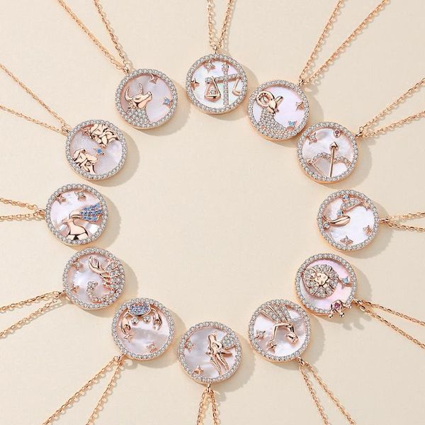 chains superainbow 925 sterling silver shell 12 zodiac sign constellation pendant necklace cz fashion jewelry gift for women sr-n40
chains superainbow 925 sterling silver shell 12 zodiac sign constellation pendant necklace cz fashion jewelry gift for women sr-n40