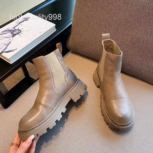 boots high end quality short boots autumn winter chimney british style thick soled increased chelsea cotton shoes martin women, Black
boots high end quality short boots autumn winter chimney british style thick soled increased chelsea cotton shoes martin women, Black
