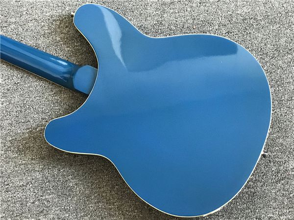 rickenback 330 version electric guitar blue guitarra chrome hardware semi hollow model
rickenback 330 version electric guitar blue guitarra chrome hardware semi hollow model