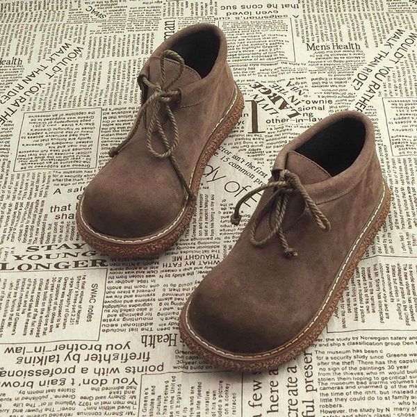 japanese harajuku big head doll shoes lace-up casual shoes retro literary short boots thick-sole boots motorcycle, Black
japanese harajuku big head doll shoes lace-up casual shoes retro literary short boots thick-sole boots motorcycle, Black