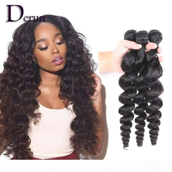 derun hair new arrivalmix 3pcs 10-30inches loose wave brazilian peruvian malaysian indian human hair weft hair weave, Black
derun hair new arrivalmix 3pcs 10-30inches loose wave brazilian peruvian malaysian indian human hair weft hair weave, Black
