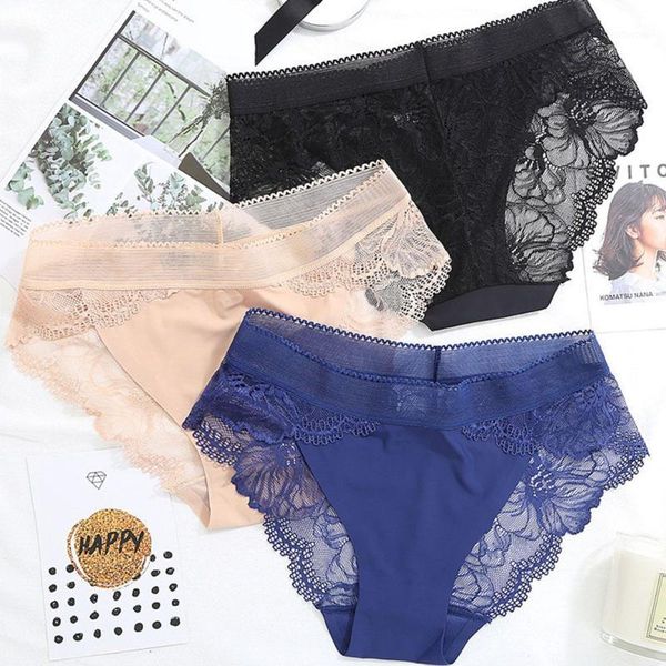 1pcs plus size women lace ice silk seamless panties briefs breathable hollow out underwear lingerie1, Black;pink
1pcs plus size women lace ice silk seamless panties briefs breathable hollow out underwear lingerie1, Black;pink