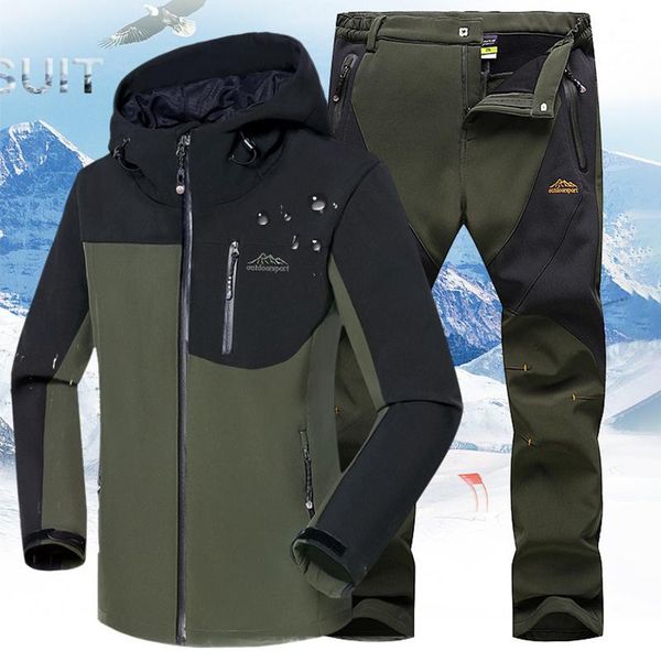 winter ski suit men waterproof warm softshell fleece hiking outdoor jackets camp coat set pants oversize trousers jackets&hoodies, Blue;black
winter ski suit men waterproof warm softshell fleece hiking outdoor jackets camp coat set pants oversize trousers jackets&hoodies, Blue;black