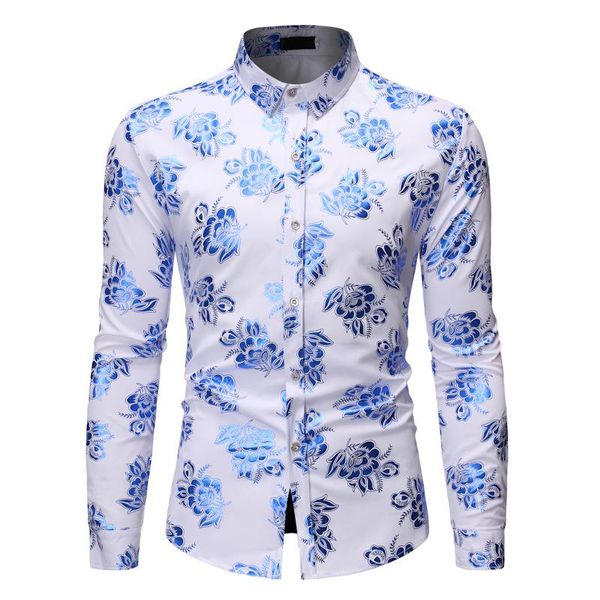 mens royal blue floral bronzing print dress shirts slim fit long sleeve white tuxedo shirt men party wedding business shirt male, White;black
mens royal blue floral bronzing print dress shirts slim fit long sleeve white tuxedo shirt men party wedding business shirt male, White;black