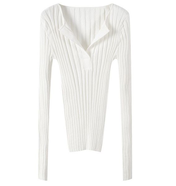 2021 new cashmere deep down in v sweater woman luxury designer vintage jersey gyj3, White;black
2021 new cashmere deep down in v sweater woman luxury designer vintage jersey gyj3, White;black