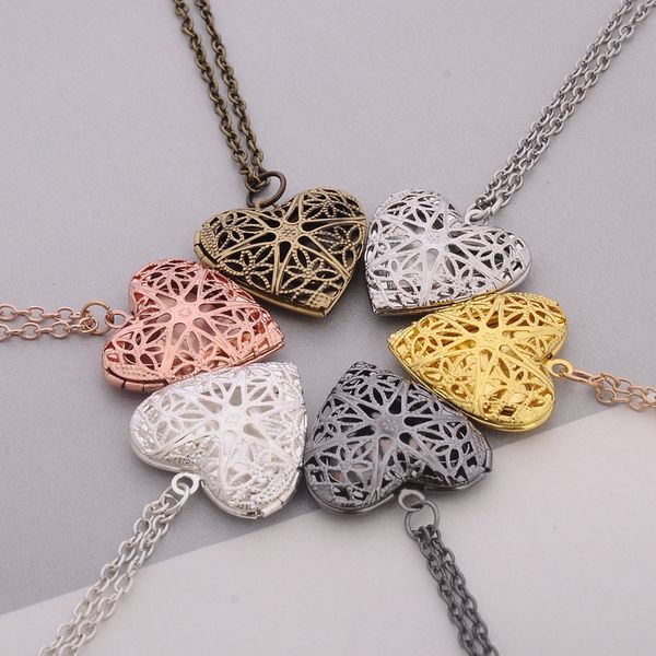 hollow love heart diy secret message locket necklace pendant 6 colors openable vintage gift for lover couples custom message, Silver
hollow love heart diy secret message locket necklace pendant 6 colors openable vintage gift for lover couples custom message, Silver