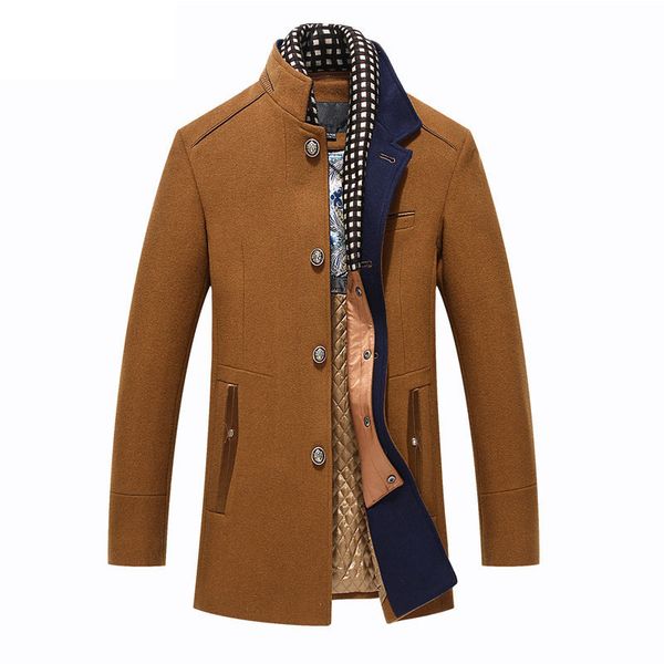 2020 winter new thick woolen double collar unique breasted male casual clothes warm jacket, Black;brown
2020 winter new thick woolen double collar unique breasted male casual clothes warm jacket, Black;brown