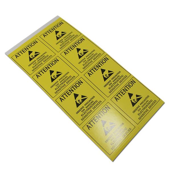 500pcs/ lot 4.8*4.8cm self adhesive event warning mark label attention sticky for esd static sensitive device electron bbyikr
500pcs/ lot 4.8*4.8cm self adhesive event warning mark label attention sticky for esd static sensitive device electron bbyikr