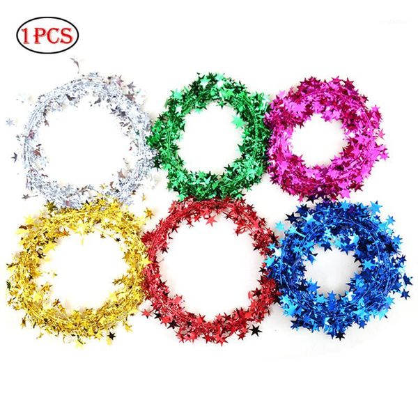 christmas decorations 1pcs star garland tinsel stars brace,tinsel wire decoration party accessory (color random) random color1
christmas decorations 1pcs star garland tinsel stars brace,tinsel wire decoration party accessory (color random) random color1