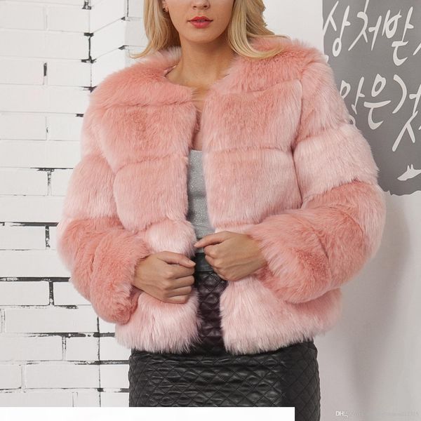 women autumn &winter clothes fashion faux fur overcoat woman overcoat high imitation fox fur short coat, Black
women autumn &winter clothes fashion faux fur overcoat woman overcoat high imitation fox fur short coat, Black