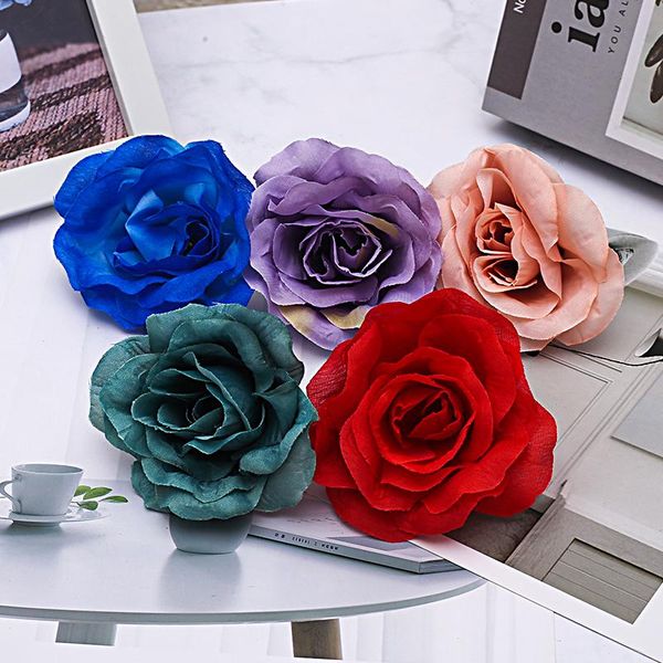 5/20pcs 9cm large artificial silk rose flower head for wedding party decoration diy scrapbook gift box craft fake flowers
5/20pcs 9cm large artificial silk rose flower head for wedding party decoration diy scrapbook gift box craft fake flowers