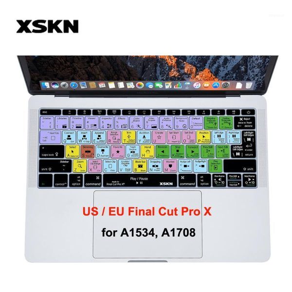 xskn final cut pro x 10 eys keyboard cover skin for new 13 inch a1708 (flat key, no touch bar) and for 12 "1
xskn final cut pro x 10 eys keyboard cover skin for new 13 inch a1708 (flat key, no touch bar) and for 12 "1
