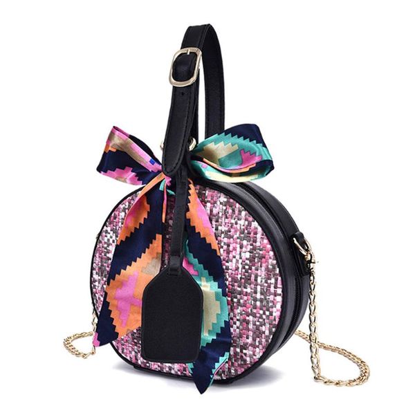 2020 summer round women straw bags female bohemian handmade handbag women rattan woven beach shoulder bags
2020 summer round women straw bags female bohemian handmade handbag women rattan woven beach shoulder bags