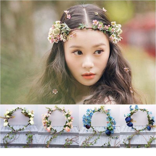 fast shipping bride wedding wreath head flower wrist flower cor flower girl hair accessories kid party crown jlluoe 
fast shipping bride wedding wreath head flower wrist flower cor flower girl hair accessories kid party crown jlluoe