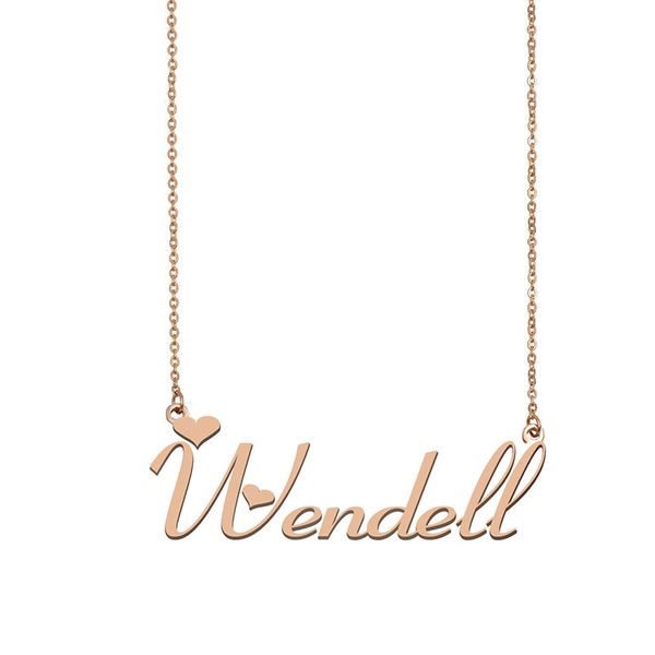wendell name necklace custom nameplate pendant for women girls birthday gift kids friends jewelry 18k gold plated stainless steel, Silver
wendell name necklace custom nameplate pendant for women girls birthday gift kids friends jewelry 18k gold plated stainless steel, Silver