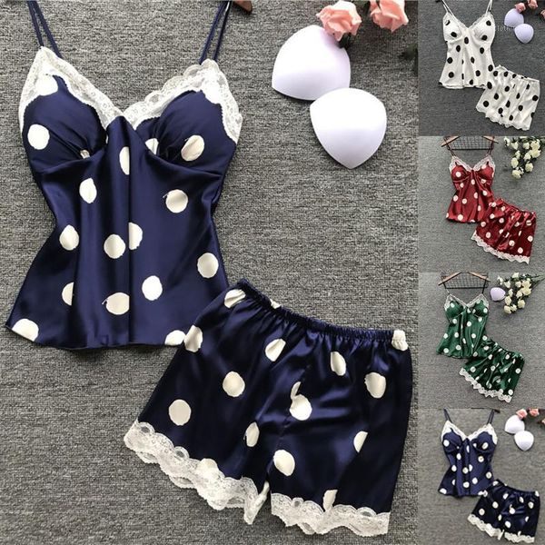 women's sleepwear women silk satin dot printed babydoll lace sleeveless camisole shorts set lingerie underwear plus size s-xl#p31, Black;red
women's sleepwear women silk satin dot printed babydoll lace sleeveless camisole shorts set lingerie underwear plus size s-xl#p31, Black;red