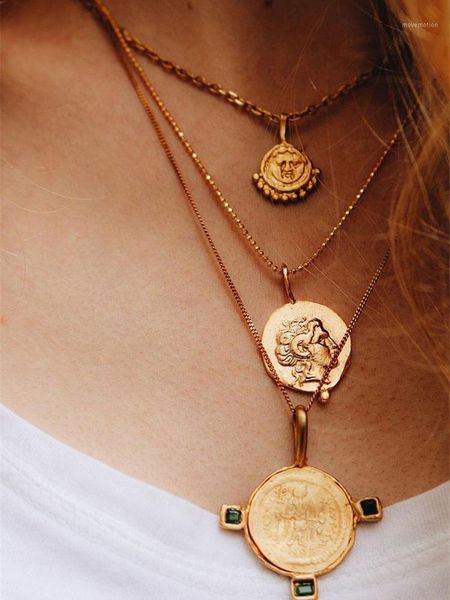 3pcs/set gold color big portrait round pendant necklace for women girl coin curved multilayer necklaces collares1, Golden;silver
3pcs/set gold color big portrait round pendant necklace for women girl coin curved multilayer necklaces collares1, Golden;silver