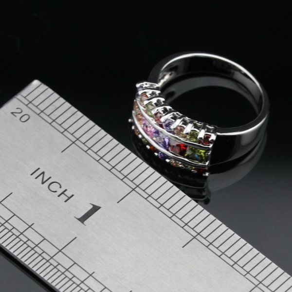 multicolor stones silver color jewelry sets for women christmas necklace pendant earrings rings box made in china
multicolor stones silver color jewelry sets for women christmas necklace pendant earrings rings box made in china