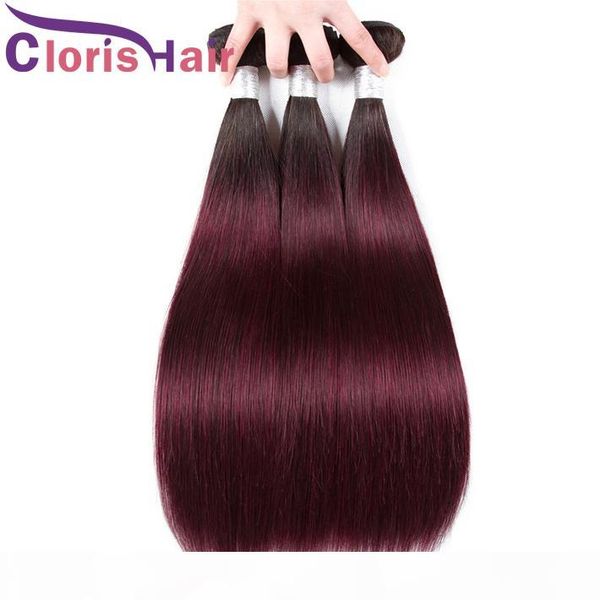 great texture 1b 99j silky straight human hair bundles brazilian virgin burgundy ombre weave 3pcs dark roots wine red colored extensions, Black
great texture 1b 99j silky straight human hair bundles brazilian virgin burgundy ombre weave 3pcs dark roots wine red colored extensions, Black