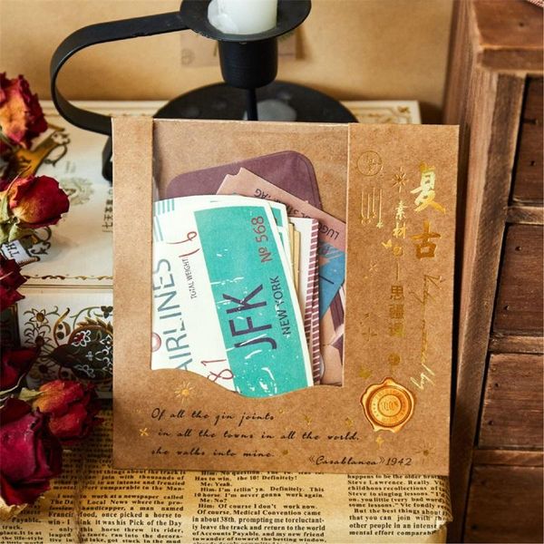 45pcs retro century material sketch paper kraft paper card diary sticker diy scrapbook retro lomo card aesthetics bbyqxb lipper
45pcs retro century material sketch paper kraft paper card diary sticker diy scrapbook retro lomo card aesthetics bbyqxb lipper