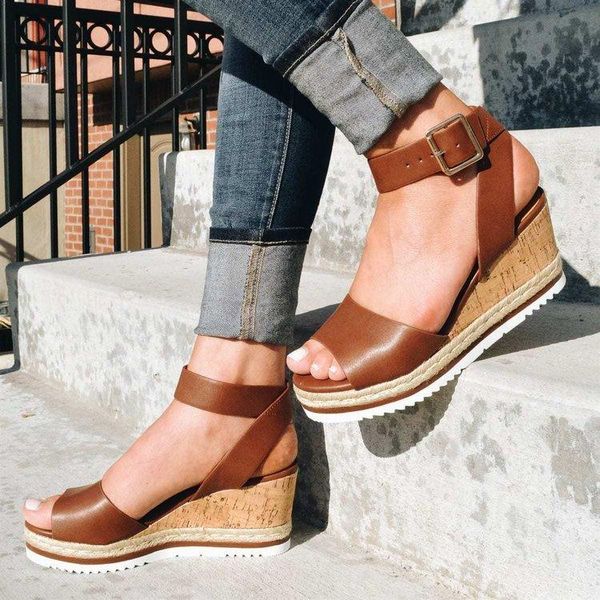 2021 summer shoes woman platform sandals women soft leather casual open toe gladiator wedges trifle mujer women shoes flats, Black
2021 summer shoes woman platform sandals women soft leather casual open toe gladiator wedges trifle mujer women shoes flats, Black