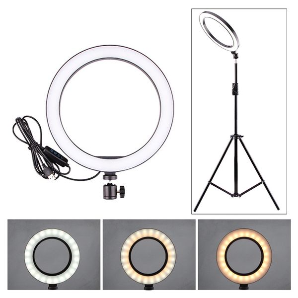26см сеого ring light led диммируемых фотографии освещение для youtube video studio live streaming держатель телефона штатив
26см сеого ring light led диммируемых фотографии освещение для youtube video studio live streaming держатель телефона штатив