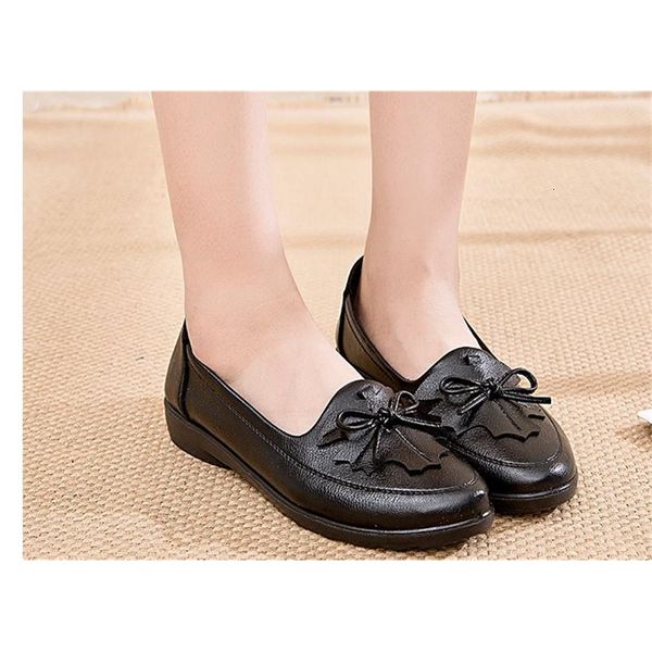 2021 women's shoes in spring and autumn new style low heel round head shoes@3145 dwbr, Black